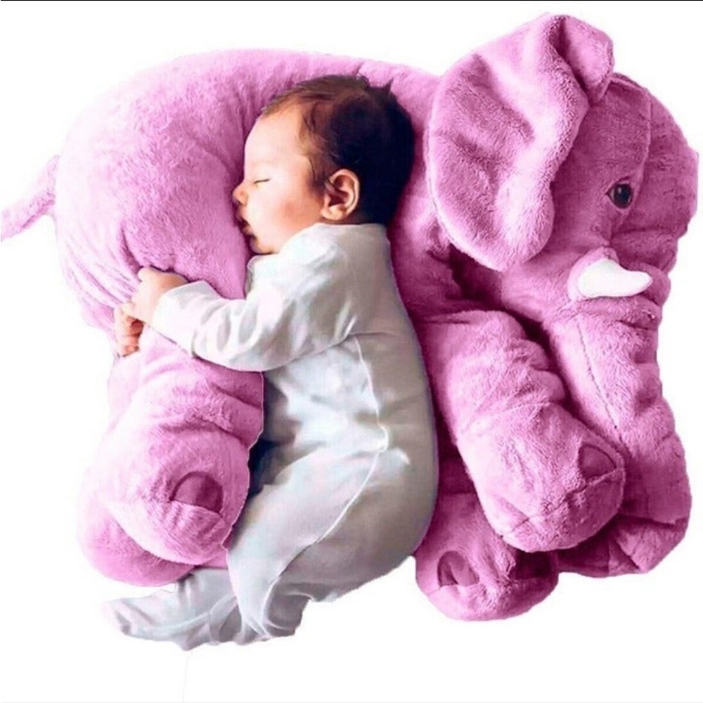 Inspire Uplift Pink Plush Elephant Pillow/Stuffed Animal/Baby Toy